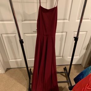 Floor Length Bridesmaid Dress